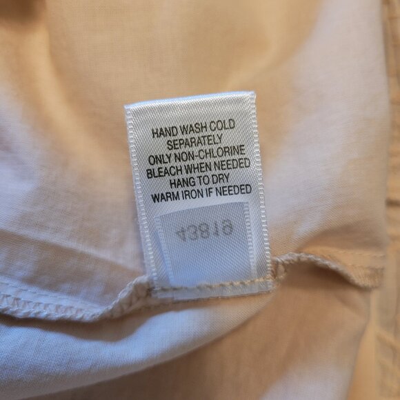 Garnet Hill Organic Cotton Eyelet Floral Shift Dress - Picture 5 of 5